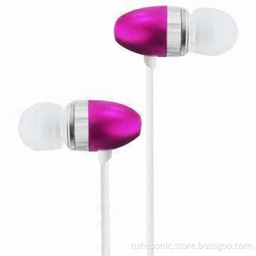 Cute matallic headphone for iPod